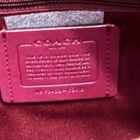 Coach Rowan Satchel Bag in Signature Canvas With Sticker Print NWT - Picture 10 of 10